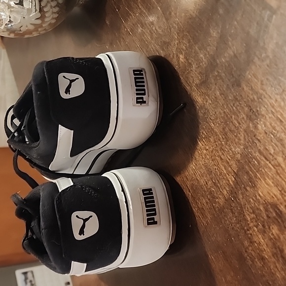 Puma canvas platform sneakers - Picture 5 of 8